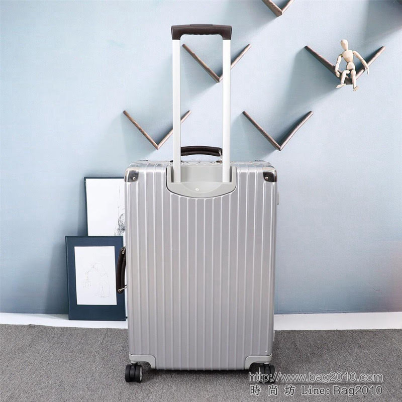 潮牌Suprmem聯名rimowa日默瓦 專櫃雙排萬向靜音飛機輪 航空7系鋁合金 拉箱/拉杆箱  xbt1129